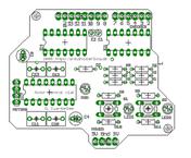 ARDUINO SHIELD - MOTOR PCB