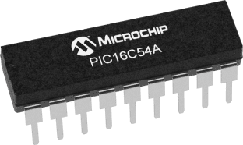 PIC16C54A-04I/PVAO