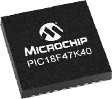 PIC18LF47K40T-I/MV