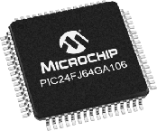 PIC24FJ64GA106-I/PT