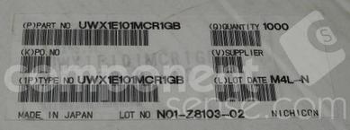UWX1E101MCR1GB